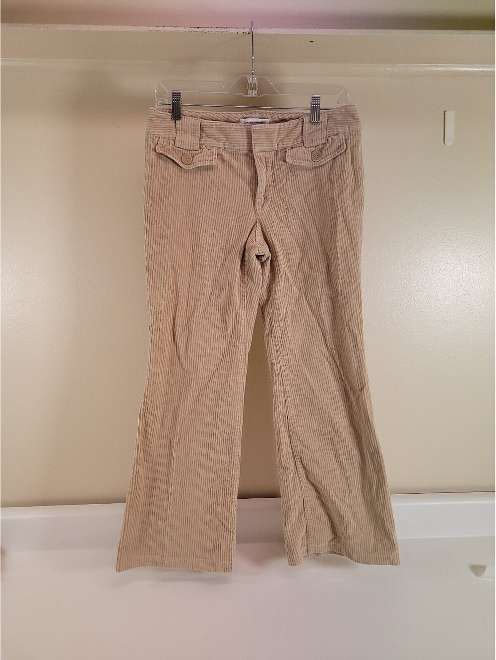 Banana republic beige corduroy pants womens 6 petites